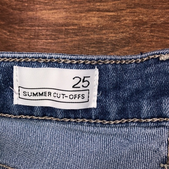 GAP MADDIE denim summer shorts size 25 - Picture 5 of 7